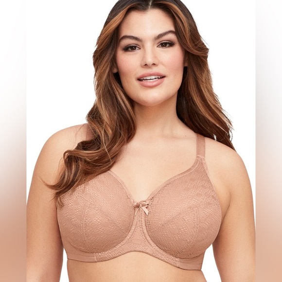 Glamorise Lace Comfort WonderWire Bra - Picture 1 of 11